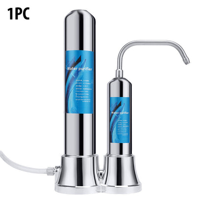 💧Double Barrel Countertop Water Filter for Faucet