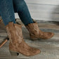 👢Women’s Comfortable Vintage Chunky-heel Support Boots
