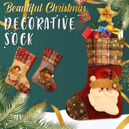 Beautiful Christmas Decorative Sock