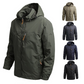 Climbing Field Jacket Men's Windproof Outerwear Waterproof Softshell Tactical Jacket Coat