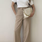 🍂Fall Specials🍂Women's Elegant Patchwork Stand Collar Blazer and Trousers
