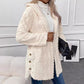 🍁HOT SALE🍁Women's Warm Diamond Pattern Hooded Jacket