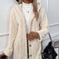 🍁HOT SALE🍁Women's Warm Diamond Pattern Hooded Jacket