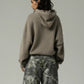 S Embossing Knitting Hoodies