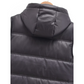 Warm PU Leather Long Hooded Vest
