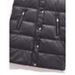 Warm PU Leather Long Hooded Vest