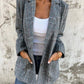 🔥Hot Sale 50% off🔥 Fall Lapel Collar Slim Button Plaid Small Suit For Women