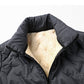 🎁Hot Sale 50% Off🔥Men's Quilted Winter Jacket with Faux Fleece Lining