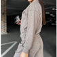🍁Women's Knitted Buttoned Jacket and Pants Two-piece Set