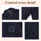 🧥Women's Solid Color Lapel Double-Breasted Short Jacket