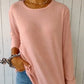 🍁Women’s Casual Long Sleeve Solid Color Button T-Shirt