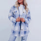 🌸🧥Women’s Teddy Plaid Shacket