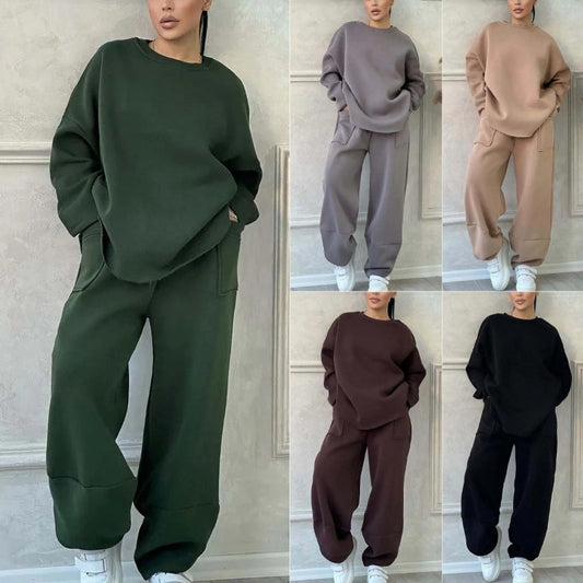 🔥HOT SALE 50% OFF🔥 Women’s 2-Piece Oversized Sweatshirt Set