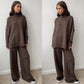 🍁❄️Women's Casual Loose Knit 2-Piece Set（Autumn and Winter Hot Sale🔥）