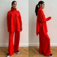 🍁❄️Women's Casual Loose Knit 2-Piece Set（Autumn and Winter Hot Sale🔥）