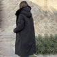 🍁❄️Women's Winter Hooded Furry Collar Casual Parka Coat 🥰The best gift of all 🥰