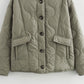 ❄️Winter Hot Sale 50% OFF🌟Women's Fashion Warm Button Down Cropped Jacket