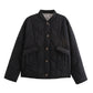 ❄️Winter Hot Sale 50% OFF🌟Women's Fashion Warm Button Down Cropped Jacket