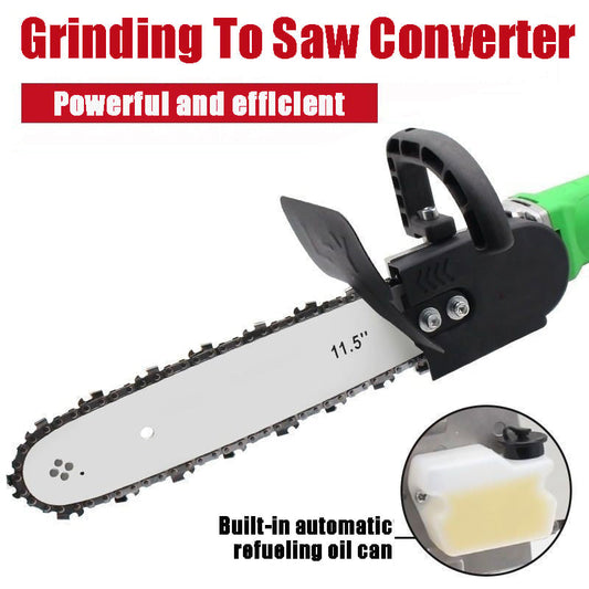 🔥Popular tools on hot sale🔥Angle Grinder Converted Electric Chainsaw Kit