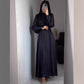 🔥Hot Sale 50% off🔥 Women's Long Sleeve Tie Waist Pleated Dress