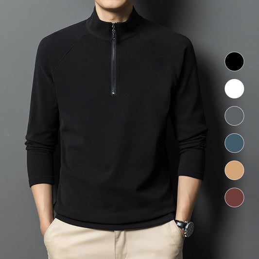 🔥Hot Sale 50%🔥Men's Warm Long Sleeve Quarter Zip Sweatshirt