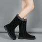 👢Women's Warm Mid-Calf Boots with Side Zipper