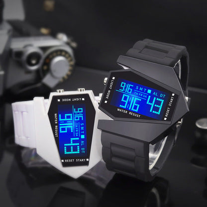 💥Buy 1 get 1 free⌚ Creative luminous aeroplane shape LED watch
