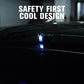🔥HOT SALE 50% OFF🔥Solar Power Car Shark Fin Roof Antenna LED Flash Light