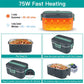 🔥Limited Time Promotion 50% OFF🔥Electric Heated Lunch Box for Car truck and Home-304 Stainless Steel/1.8 L