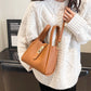 💖Women's Large Capacity Faux Leather Bucket Bag