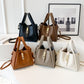 💖Women's Large Capacity Faux Leather Bucket Bag