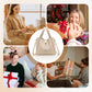 💖Women's Large Capacity Faux Leather Bucket Bag