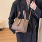 💖Women's Large Capacity Faux Leather Bucket Bag