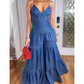 Women's Sexy V-Neck Backless Jumpsuit
