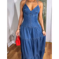 Women's Sexy V-Neck Backless Jumpsuit