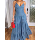 Women's Sexy V-Neck Backless Jumpsuit