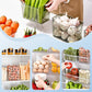 Box for storing food on the refrigerator door