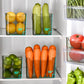 Box for storing food on the refrigerator door
