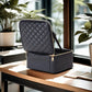 Travel Makeup Bag with LED Mirror