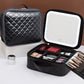 Travel Makeup Bag with LED Mirror