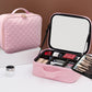 Travel Makeup Bag with LED Mirror