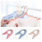 Foldable portable travel hangers, 10 pc