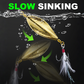 360° Rotation Fishing Lure with Sharp Feather Hook