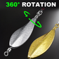 360° Rotation Fishing Lure with Sharp Feather Hook