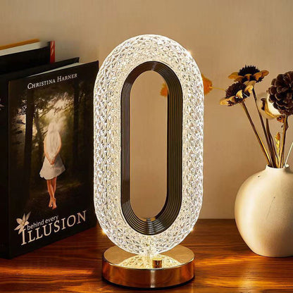🎁New Hot Sale 50% OFF!!🎄50K+ SOLD! 🎁✨Rechargeable Luxury Crystal LED Night Light Lamp