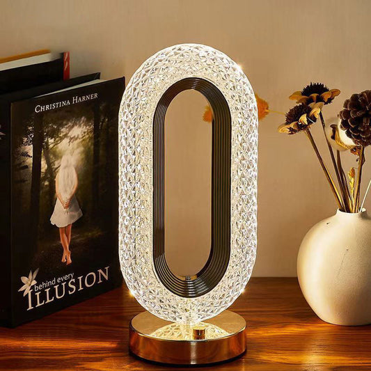 🎁New Hot Sale 50% OFF!!🎄50K+ SOLD! 🎁✨Rechargeable Luxury Crystal LED Night Light Lamp