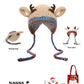 🎁🦌Original design Festive Christmas Antler Hat🧶