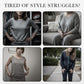 Women's Embroidered Long-Sleeve Crewneck Tops ＆ Pants 2-Piece Set