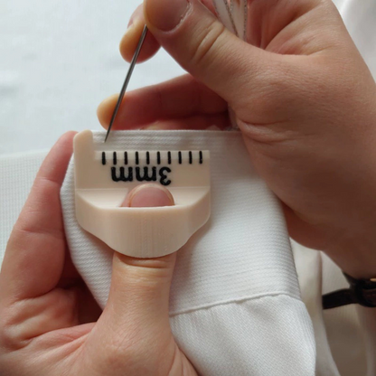 🧵 50% OFF! ✨ FINGER STITCH GAUGE SET - 5-in-1 Measuring Tools for Knitting and Crochet, Portable Design with Clear Markings, Perfect for Craft Enthusiasts 🧶📏
