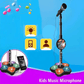 🎁Hot Sale 50% OFF! 🎤✨Microphone Toy, Karaoke Machine Toy with Light